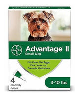 Tratamiento de pulgas para perros pequeños de 3 a 10 libra