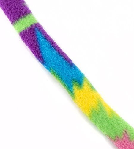 Cinta de tela colorida Juguete de ejercicio flexible seguro