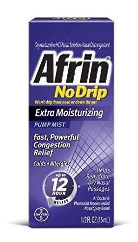 Afrin Sin Goteo Bomba Hidratante Extra Niebla 15 Ml