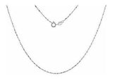 Cadena de serpentina retorcida con corte de diamante y plata