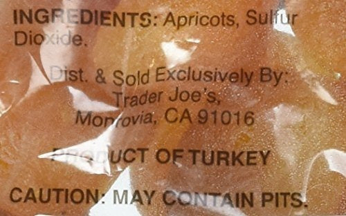 Albaricoques Secos De Trader Joe 1lb