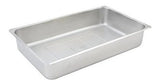 Bandeja De Agua Extra Rectangular De Acero Inoxidable