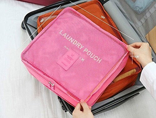 Set de 7 cubos de embalaje con bolsa pra viajar