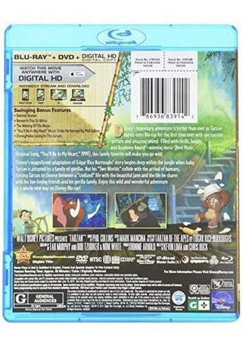 Tarzán [blu-ray]