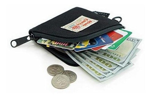 Organizador de billetera con cremallera para viajes