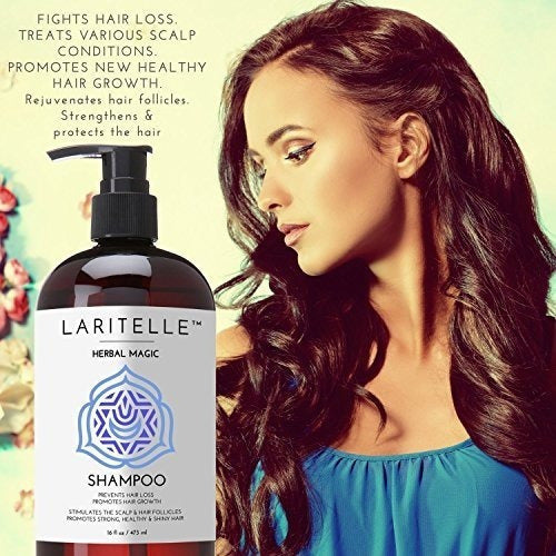 Laritelle Organic Champú Hipoalergénico Sin Perfume 17.5 Oz