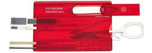 Swiss Army Swiss Card, Rubí Translúcido