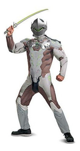 Disfraz Disfraz Genji Muscle Adult Costume, Multi, L /xl