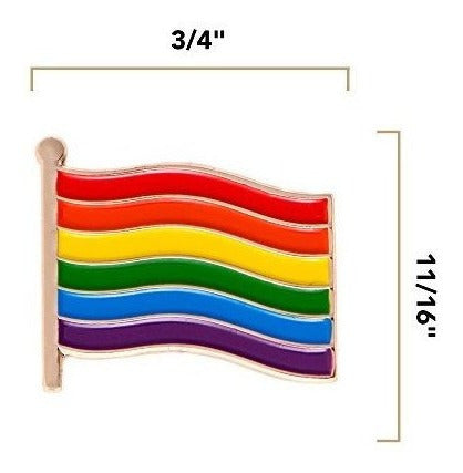 Desierto Cactus Rainbow Bandera Gay Pin De Solapa Esmalte