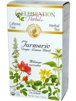 Celebración Mezcla Orgánica De Limón Y Jengibre Con Cúrcuma
