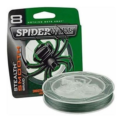 Spiderwire Scsm50g Cebo De Pesca Sigiloso Liso, Verde Musgo