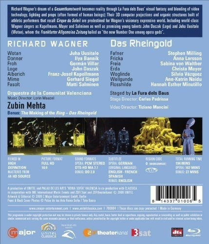 Wagner El Rhinegold Blu-ray