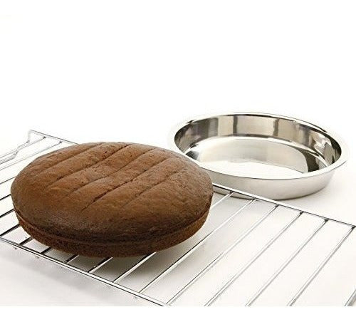 Norpro Bandeja Para Pasteles De Acero Inoxidable