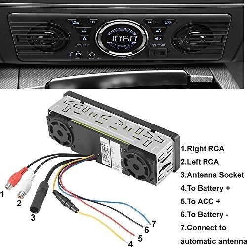 Altavoces Estéreo FM Soporte Bluetooth con puerto de tarjeta