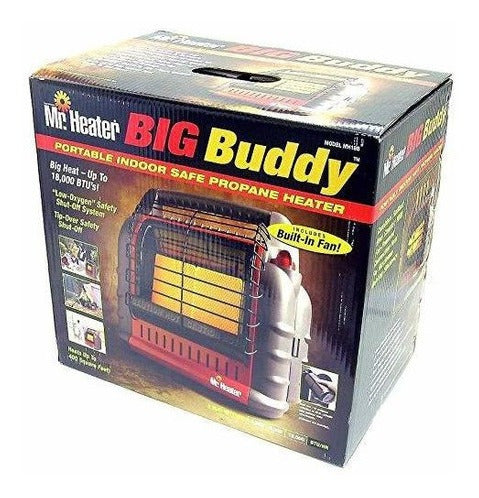 Calentador De Propano Portátil Mr Heater Big Buddy, 18.000