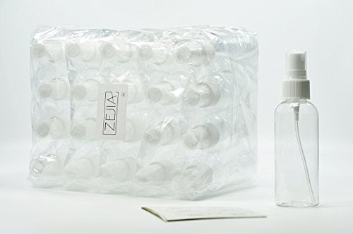 20 botellas de spray transparentes de niebla fina de 2,7 oz