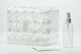 20 botellas de spray transparentes de niebla fina de 2,7 oz