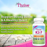 Just Thrive: Vitamina K2-7 - Suplemento Para La Salud