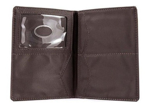 Billetera Delgada De Cuero Hipster Big Skinny Bi-fold