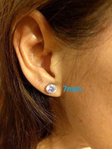 5 Pares De Aretes Quirúrgicos De Acero Inoxidable Aurora