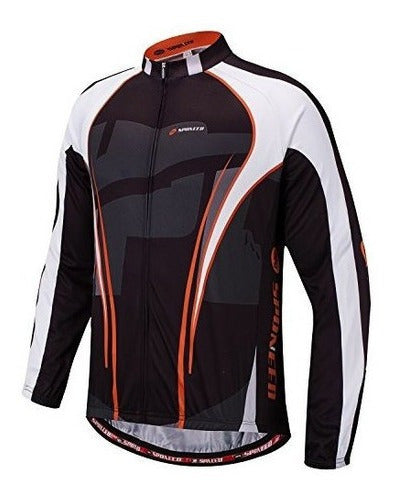 Camiseta De Ciclismo De Manga Larga Para Hombre