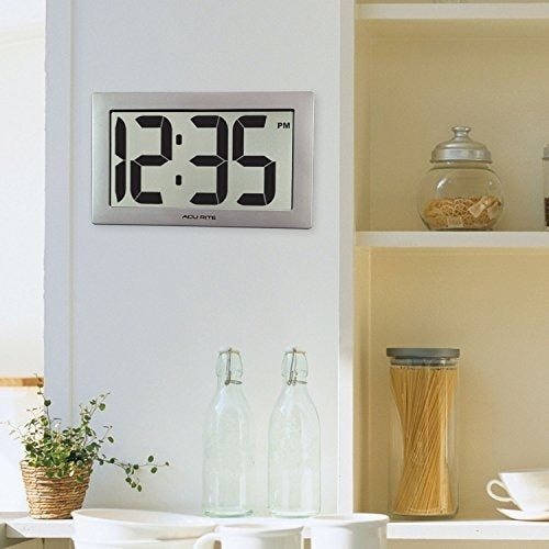 Acurite 75102 Reloj Digital Grande De 9,5  con Dígitos