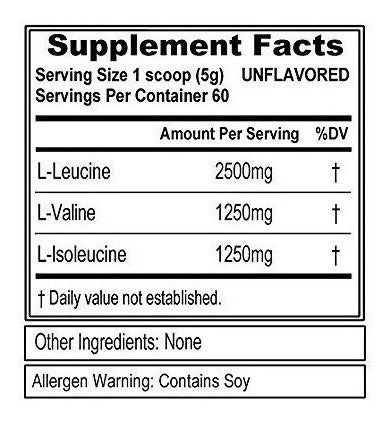 Evlution Nutrition Bcaa5000 Powder 5 Gramos De Bcaa Premium