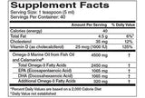 Líquido Ultra Fuerte Omega-3 Vitamina D3, 2200 Mg De