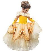 Belle Disfraces Vestir Fiesta Niñas Princesa Cosplay