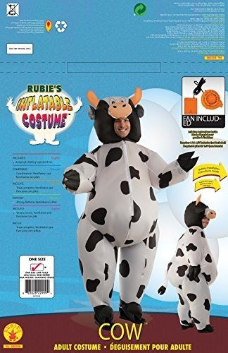 Traje Inflable De Vaca Para Hombre, Estándar