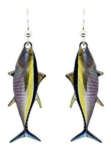 Aretes De Atún De Aleta Amarilla De D'ears