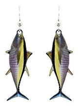 Aretes De Atún De Aleta Amarilla De D'ears