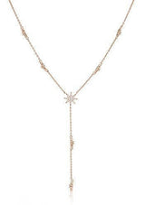 Collar Con Forma De Lágrima En Forma De Estrella De Star