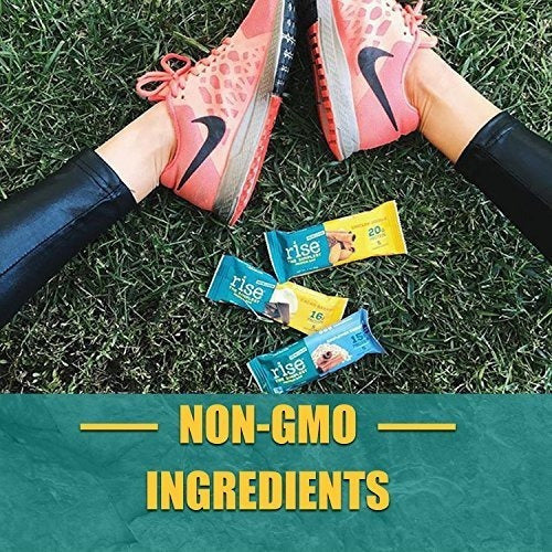 Barritas de proteínas Rise sin gluten