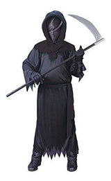 Disfraz De Fantasma Sin Rostro Negro De Big Boys  L