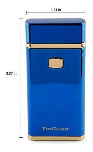 Trigear Elite Series Resistente al Viento Recargable USB Azul Marino