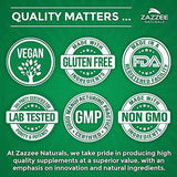 Cápsulas De Extracto De Cardo De Leche Orgánico Zazzee Usda