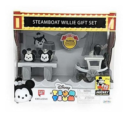 Juego De Regalo Tsum Tsum Disney Steamboat Willie - Mickey
