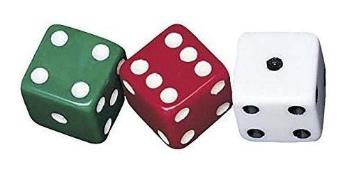 Juego De Dados Punteados Colores Surtidos