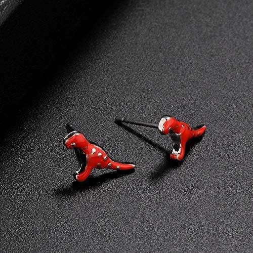 Lux Accesorios Aretes de Dinosaurio Jurásico