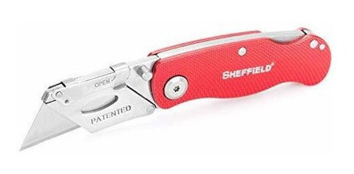 Cuchillo Utilitario Sheffield Ultimate Lock Back - Rojo