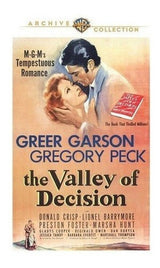 El valle de la decisión  dvd