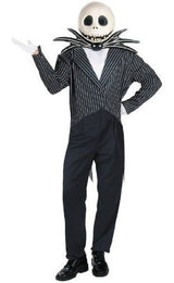 Disfraz De Halloween Adulto De Jack Skellington, XL