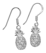 Pendientes De Piña De Plata Esterlina