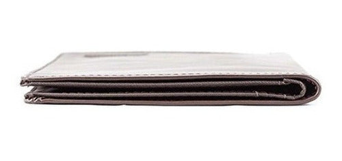 Billetera Delgada De Cuero Hipster Big Skinny Bi-fold