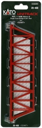 Puente De Truss N 248 Mm 9-3 /4 , Rojo