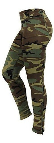 Leggings De Rendimiento Para Mujer Rothco Camo