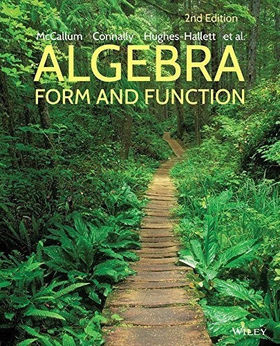 Álgebra: Forma Y Función