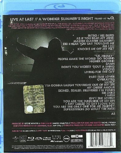 Stevie Wonder: Live at Last [Blu-ray]