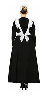 Disfraz De Sirvienta Tradicional Para Mujer X-large Black